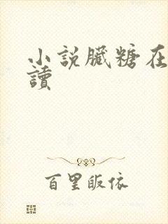 小说脏糖在线阅读