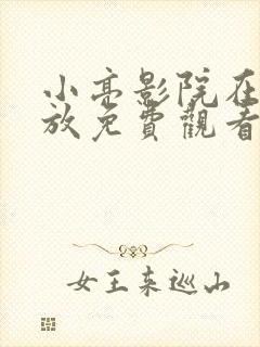 小亮影院在线播放免费观看电视剧的封面