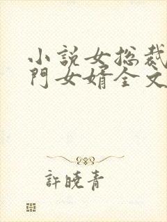 小说女总裁的上门女婿全文免费阅读封面