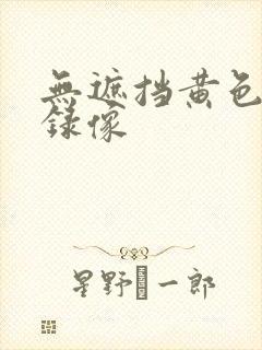 无遮挡黄色一级录像