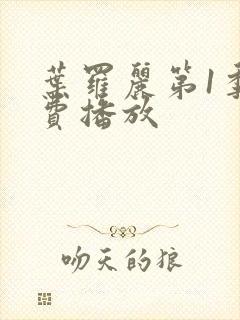 叶罗丽第1季免费播放