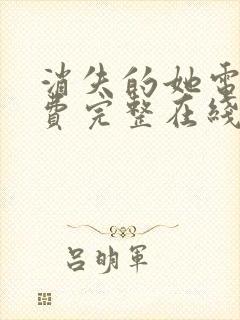 消失的她电影免费完整在线观看高清封面