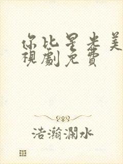 你比星光美丽电视剧免费