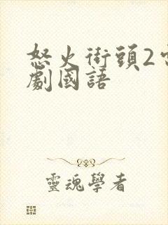 怒火街头2电视剧国语