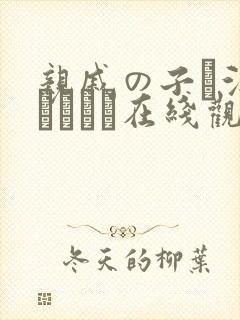 亲戚の子お泊まりだから在线观看封面