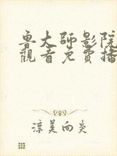 鲁大师影院在线观看免费播放视频下