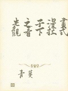 光之子漫画免费观看下拉式六漫画