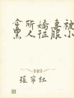 会所娇妻被多个黑人征服小说