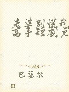 老婆别慌我全家高手短剧免费播放封面