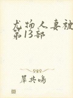 尤物人妻被征服第13部