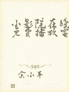 小影院在线观看免费播放电视剧