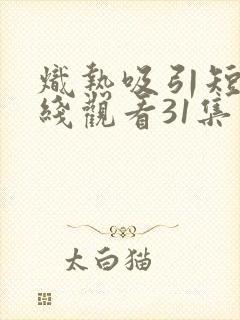 炽热吸引短剧在线观看31集