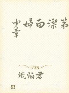 少妇白洁第三十章封面