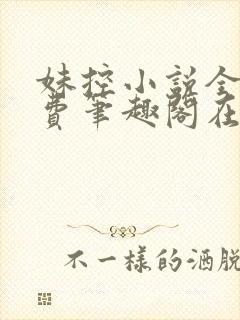 妹控小说全文免费笔趣阁在线阅读