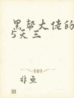 黑帮大佬的365天三