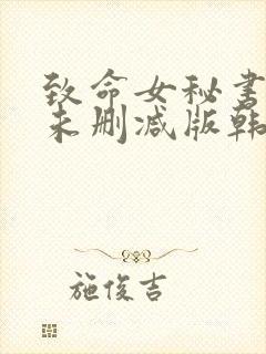 致命女秘书韩剧未删减版韩国