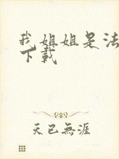 我姐姐是法官 下载