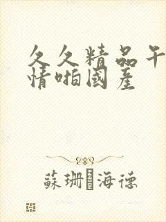 久久精品午夜激情啪国产