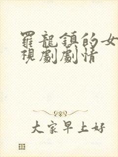 罗龙镇的女人电视剧剧情封面