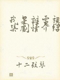 我是谁电视剧分集剧情介绍