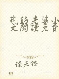 我的老婆小华全文阅读免费