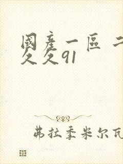 国产一区 二区久久91封面