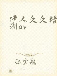 伊人久久精品亚洲av