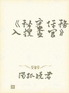 《秘密任务~潜入搜查官》汉化秘密女