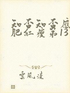 知否知否应是绿肥红瘦第13集