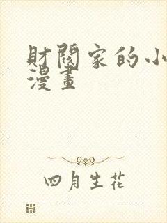 财阀家的小儿子漫画