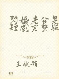 闪婚老公是总裁短剧完整版免费看