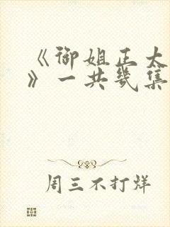 《御姐正太御姐》一共几集