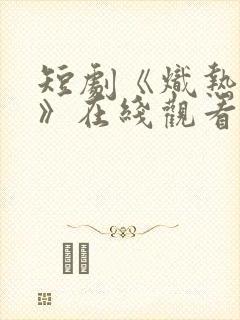 短剧《炽热吸引》在线观看