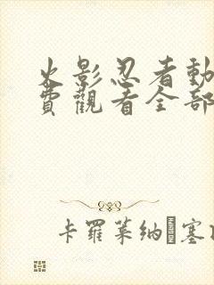 火影忍者动漫免费观看全部