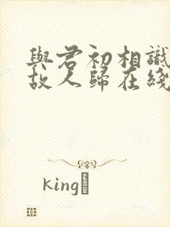 与君初相识恰似故人归在线观看全集免费播放