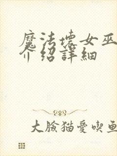 魔法坏女巫剧情介绍详细封面