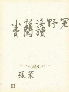 小说浅野冤仇免费阅读封面