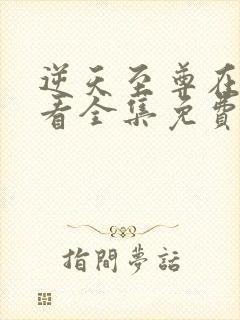 逆天至尊在线观看全集免费观看动漫封面