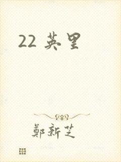 22 英里封面