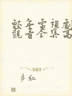 轻年电视剧免费观看全集高清版