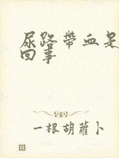 尿路带血是怎么回事