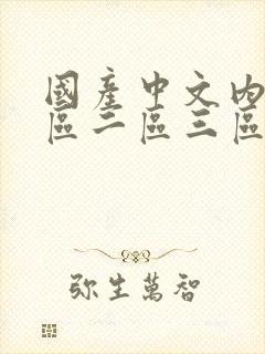 国产中文内射一区二区三区在线