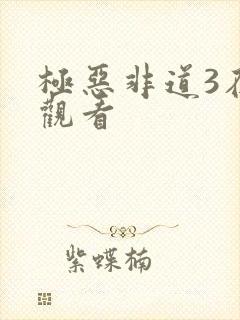 极恶非道3在线观看