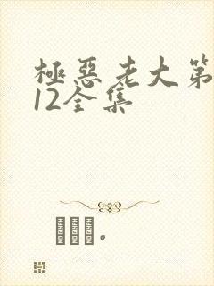 极恶老大第二季12全集
