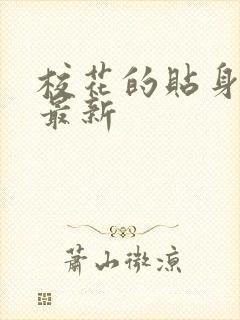 校花的贴身高手最新