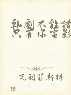 韩剧不能错过的只有你电影完整版