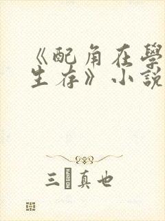 《配角在学院中生存》小说