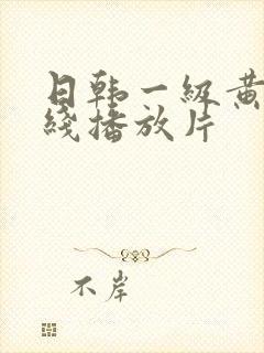 日韩一级黄色在线播放片