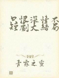 只恨深情不识鸢短剧大结局