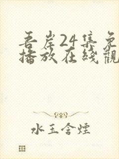 吾岸24集免费播放在线观看